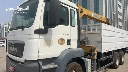  2 Six wheel with 20 ton Hiab crane Model Man 2015