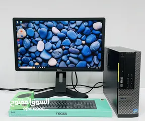  1 Dell Desktop 7010 i5 8GB SSD 256GB Moniter 22 inches Full set