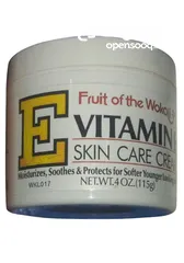  5 كريم Cream Vitamin E حمايه البشره ومكافحه الشيخوخه وترطيبها