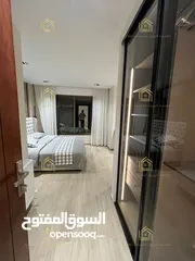  18 شقة مفروشة فاخرة ثالث مع روف جديد لم يسكن أرقى واجمل مناطق عبدون