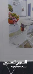  2 لوحه فنية  بالرسم المائي (يوناني) رسم