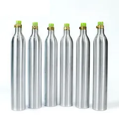  9 اسطوانات غاز co2 إعادة تعبئة صودا