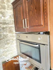  6 فرن نوع ILVE كهربائي  لون سلفر بلت ان إيطالي اصلي90سم ستانليس عازل للحراره للبيع مع كامل اكسسوارته
