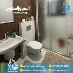 6 شقه مميزه مفروشه للايجار مع حديقه  شارع القدس قرب بكدار