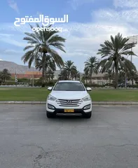  2 هايونداي سنتافي V6 خليجي عمان 2016 نظيفه