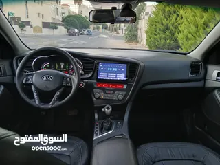  15 كيا اوبتيما k5 هايبرد 2012 وارد كوري بحالة الوكالة فل كامل أعلى صنف بانوراما