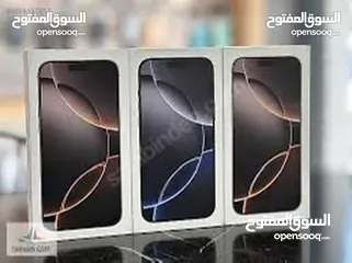  19 ايفون 16 بروماكس جديد(256GB) الشرق الأوسط بسعر مميز