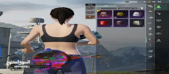  6 حساب ببجي للبيع - مستوى 56 - سكن M416 الثلجي - ربط كامل  + ضمان بعد البيع