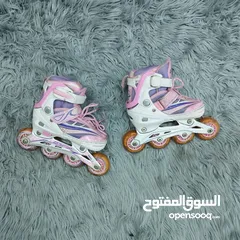  20 Skate (VIP)   عجال مطاط هيكل بلاستيك مقوى شفرات حديد   السعر والمقاس والماركة أسفل كل صورة