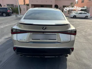  19 Lexus IS350 3.5L F Sport Platinum 2023 - Silver Color GCC