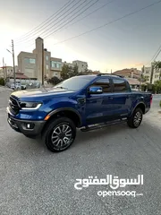  12 Ford ranger 2019 2300cc lariat جمرك جديد