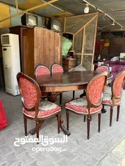  2 ميز طعام 6 كراسي