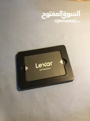  2 SSD 256GB Lexar NS100 بسعر 20د  فقط تجعل جهازك يدور بالسرعة الخيالية للابد