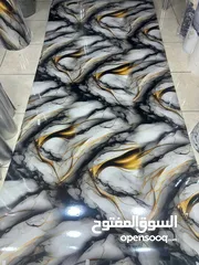  10 #رول  بديل الرخام الطول 2.80 م العرض 1.20  السماكة 3 ملم  مصنوع من الفوم واللاصق منه وفيه للجدران