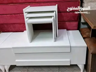  15 طاولات وسط مع 3 سيرفيس