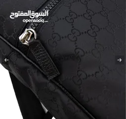 5 GUCCI Logo Print Monogram Backpack Black 8615 Black 8615 Code: 00062215