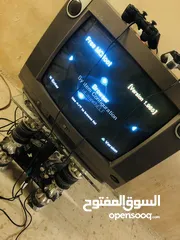  1 جهاز بلايستيشن2سلم مهكر مهاه تلفزيون وايدتين اصليات وفلاشة الالعاب والميموري وبسعر حرررررررررريقة