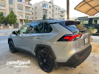  6 تويوتا راف فور 2022 SE جمرك اليوم عداد قليل بطارية ليثيوم4/4
