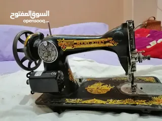  5 ماكينة خياطة مستعمله للبيع بحاله معقوله