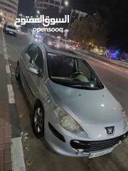  4 بيجو 307 موديل 2007 فل اضافات