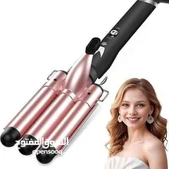  16 فير ثلاثي ماركة انزو الايطالي  مع هدية سيروم لعلاج الشعر المتقصف  صففي شعرك بسهولة مع الفي