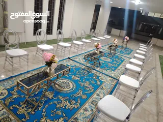  10 لمسة فخامة تأجير لوازم المناسبات