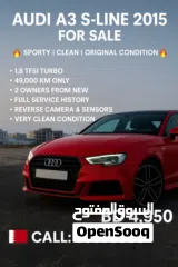  1 2015 Audi a3 s line low mileage