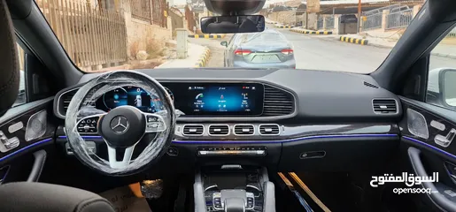  18 مرسيدس GLE 350- 4 MATIC موديل 2020  دفع رباعي  عاليه الإضافات  غير مجمركه لون ابيض والداخل اسود