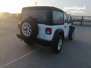  4 جيب رانجلر سبورت موديل 2024 Jeep Wrangler Sport Model 2024