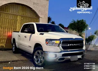  1 دودج رام 2020 Big Horn فحص كاش أو أقساط