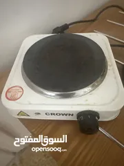  4 موقد كهربائي، غلاية ماء، خلاط Electric Hot Plate, Blender / Food Processor & Water boiler