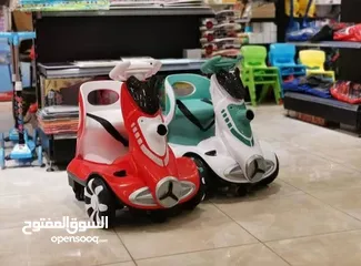  1 سكوتر الصابون بطاريتين 12 فولت
