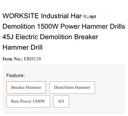  2 Demolition Hammer