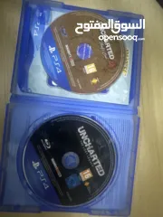  3 ثلاث العاب uncharted جزئين و call of duty