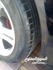  5 جنطات مرسيدس الفنجارد مع كوشوك شبه جديد  بيع او بدل