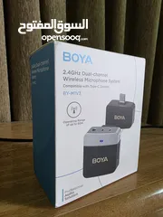  4 Boya mic ، fifne AM8 mic , arm