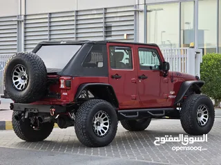  6 JEEP WRANGLER SAHARA GCC 2013 PERFECT CONDITION // 2 KEYS // 4DOORS