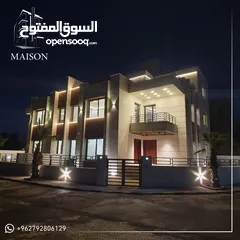  8 فيلا لقطة فاخره للبيع في طريق المطار قرب جامعة الشرق الاوسط