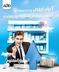  7 استديو للبيع عند الجامعة الأردنية مساحة 42 متر مربع غرفتين و مطبخ و حمام متوفر عديد من الخيرات