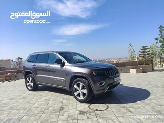  9 جراند شيروكي 2014 بمحرك مجدد كليا قطع اصلية بحالة 0 كيلو مكفول