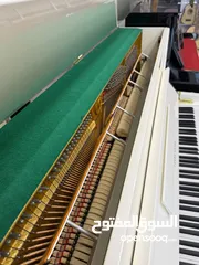  8 ‏Young Chang Upright White Piano