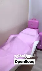  13 صالون تجميل نسائي فاخر بمساحة واسعة في منطقة مواطنين مجهز بجميع الادوات و المعدات في الجرف عجمان