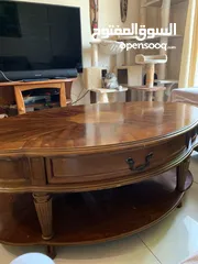  4 Massive wooden table