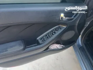 14 كيا سيراتو موديل 2014 ما شاء الله فول اضافات فتحة سقف حساس امامي خلفي شركة ليد امامي وخلفي سبويلرات