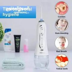  2 جهاز الخيط المائي لتنظيف الأسنان من شركة h2ofloss