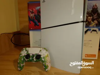  2 قابل للتفاوض شيء بسيط PlayStation 5 Slim بحاله الوكاله استخدام 5اشهر