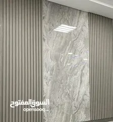  27 بديل خشب بديل رخام جبسن بورد بانوهات مرايا ديكور شيبورد