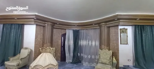  18 300 sqm Luxury Apartment for rent in First Settlement التشطيب سوبر لوكس مفروشه  بالتكيفات