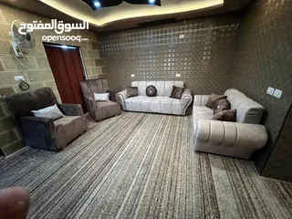  19 طقم كنب بلون شرحات 7 مقاعد عرض بسعر الجملة