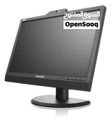  3 Lenovo 22" FHD IPS Wide Monitor (360* Rotatable) Inbuilt: Webcam + Speakers + Microphone